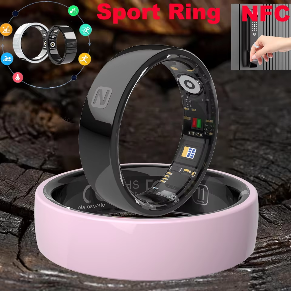 Smart Ring Health - NFC Sport Smart Ring Waterproof Health