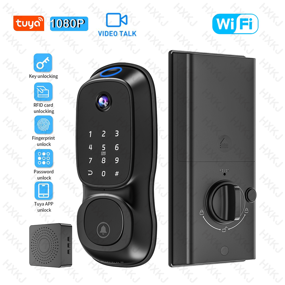 Electronics & Gadgets Starting With V - Tuya Wifi Smart Door Lock ‎Camera