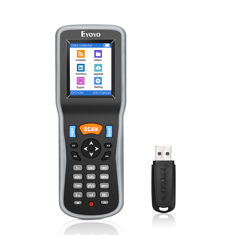 Barcode Scanner Wireless - Eyoyo PDT6000 1D Barcode Scanner |