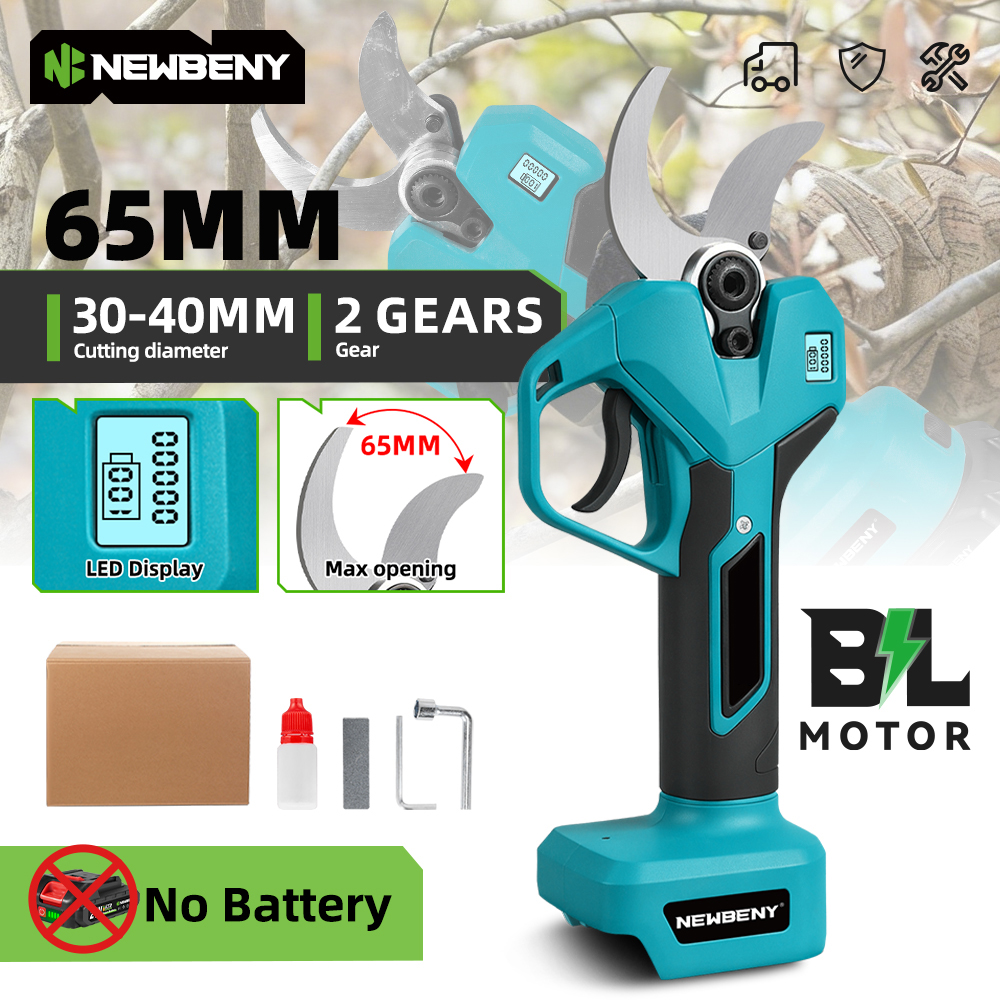 Electro Gadgets - NEWBENY 65MM Cordless Electric Pruning Shears