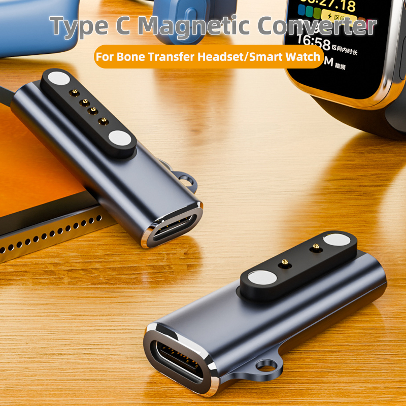 Smart Watch Kids - Magnetic Charger Adapter Type C to