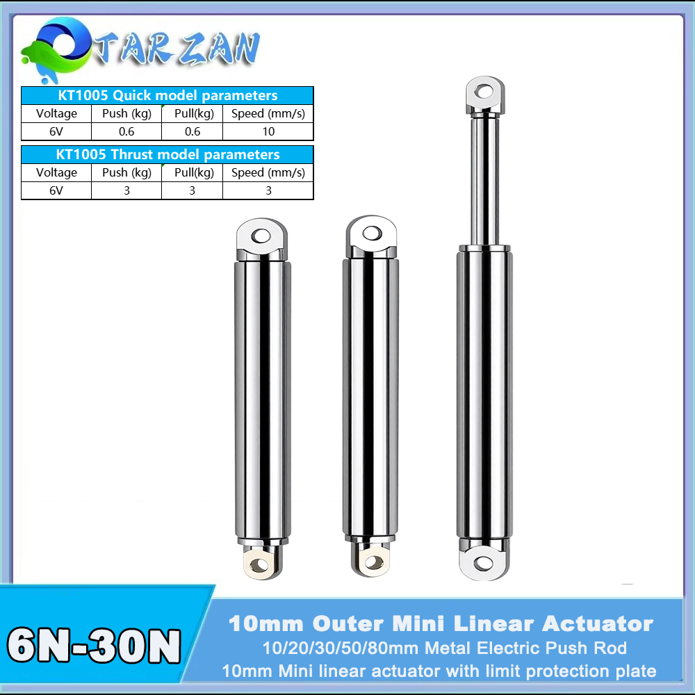 Electro Gadgets - 10mm Linear Actuator Retractable Pen Type
