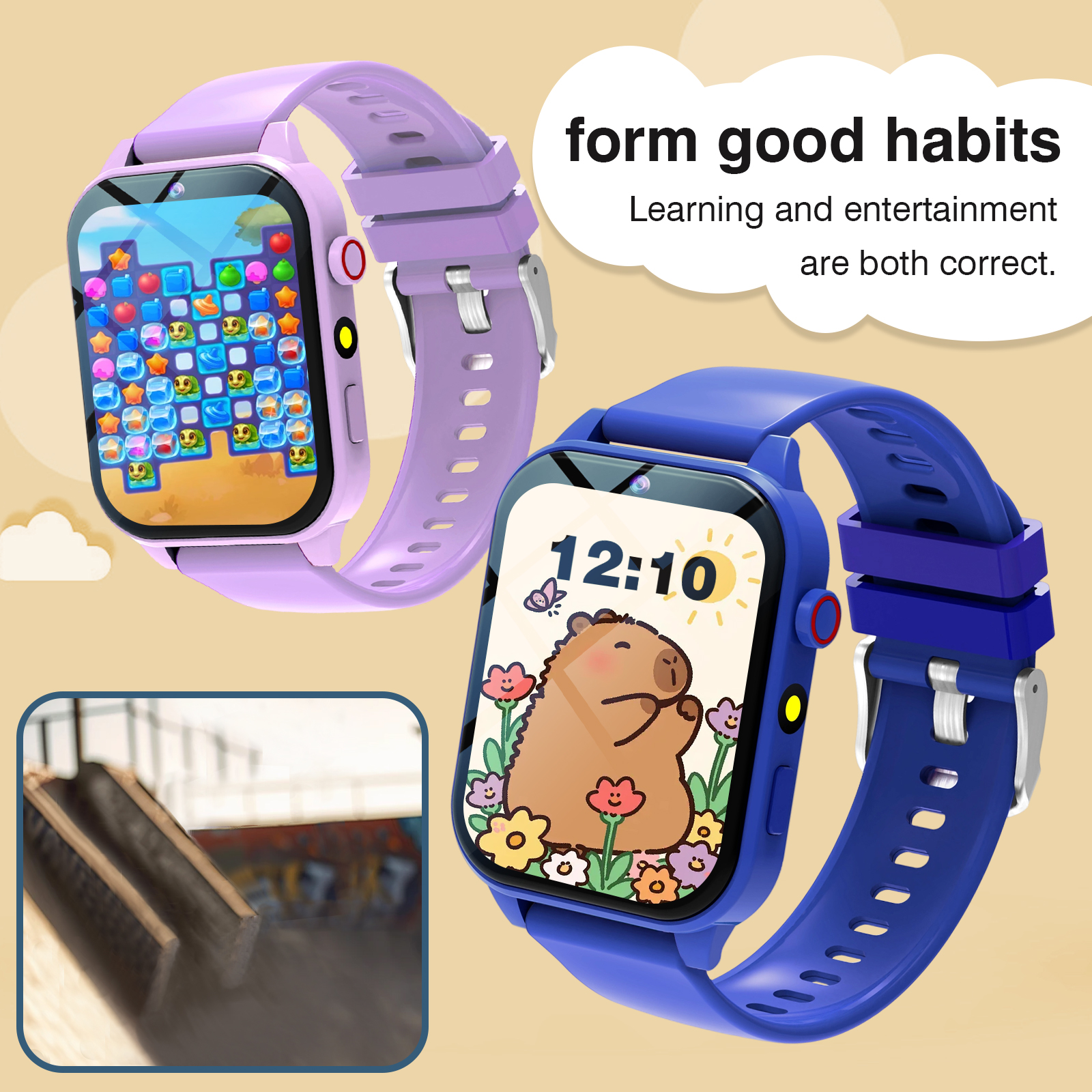 Smart Watch Kids - Kids′s Smart Watch 18 Games Camera