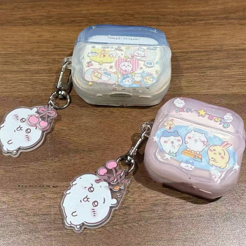 Portable Wifi Hotspot - Cute Chiikawa Silicone Earphone Case Cover