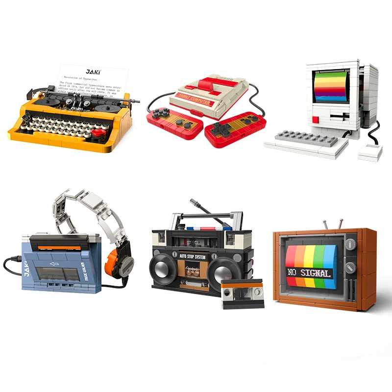 Electro Gadgets - Retro DIY Building Blocks TV Radio