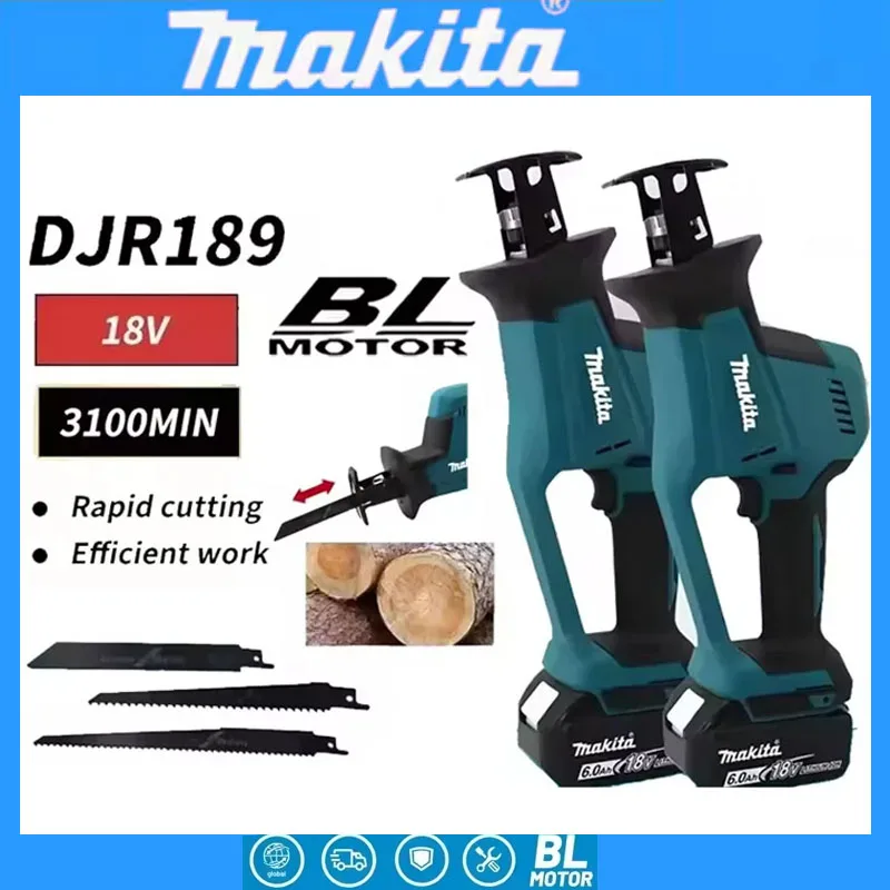 Electro Gadgets - Makita DJR189 18V Cordless Electric Reciprocating