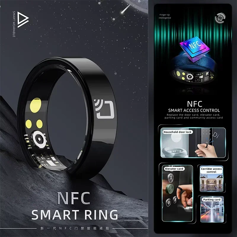 Smart Ring Health - 2025 New NFC Smart Ring For