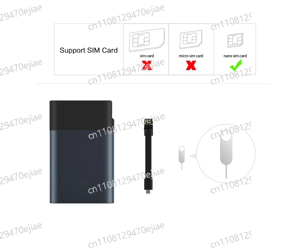 Portable Wifi Hotspot - ZMI MF885 Portable 4G WiFi Router