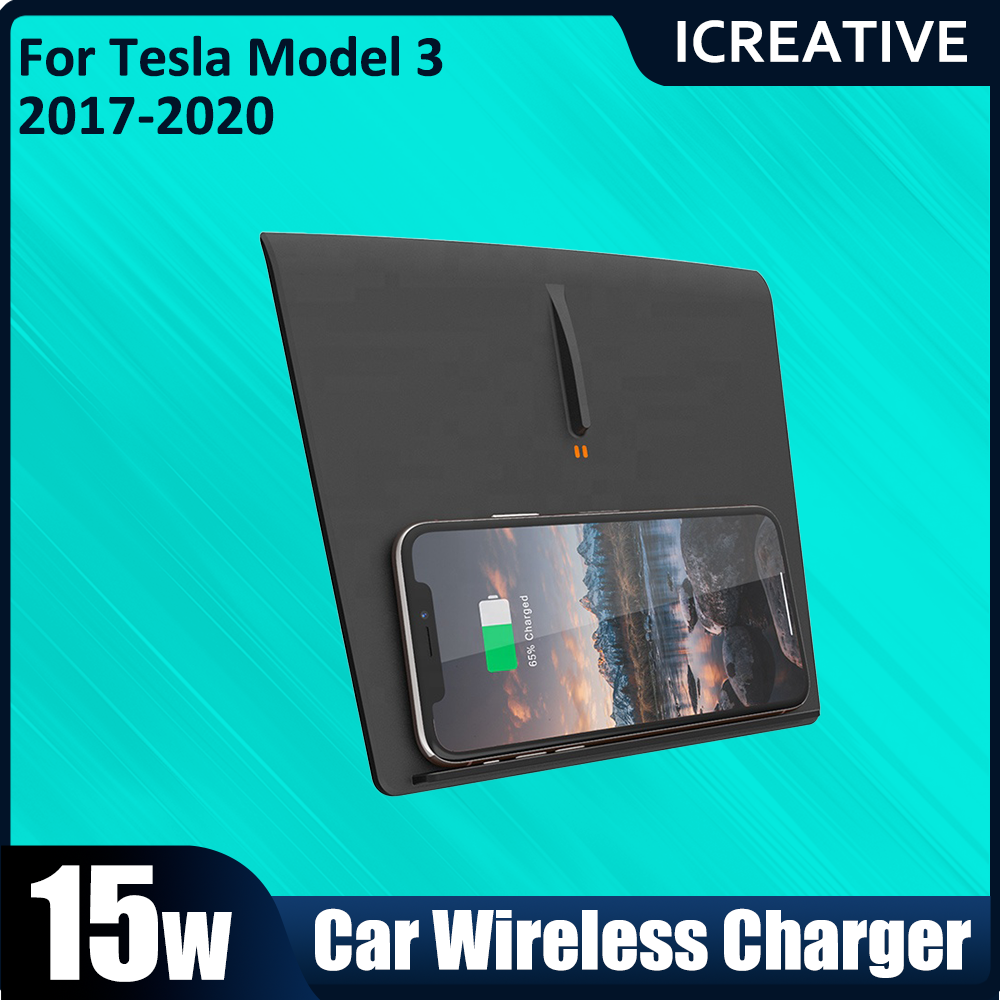 Wireless Phone Charger Pad - Dual Phone Wireless Car Charger for