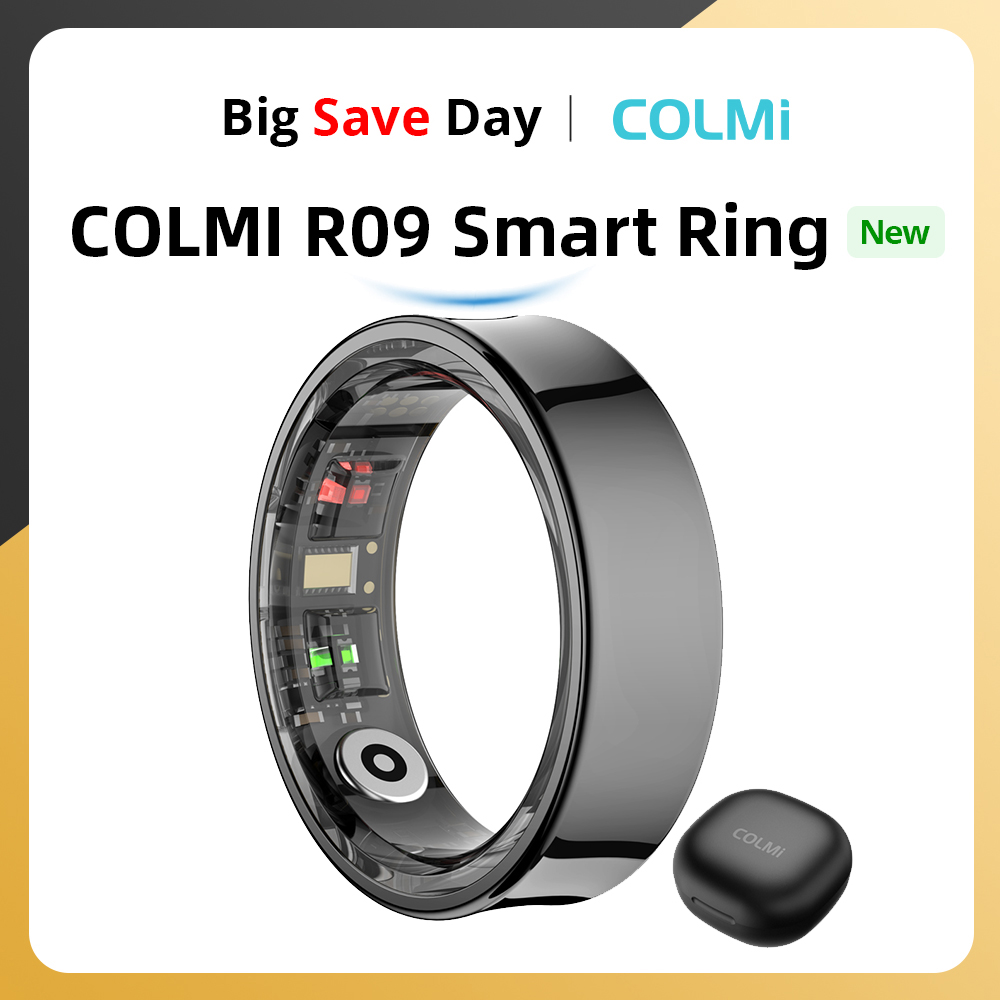 2024 COLMI R09 Smart Ring Men  – Smart Ring Health recenzja i cena