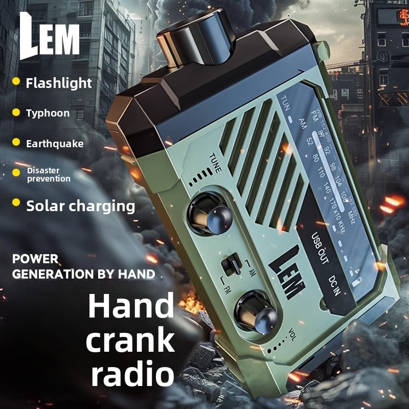 Survival Radio-Emergency Hand  – Solar Powered Charger recenzja i cena