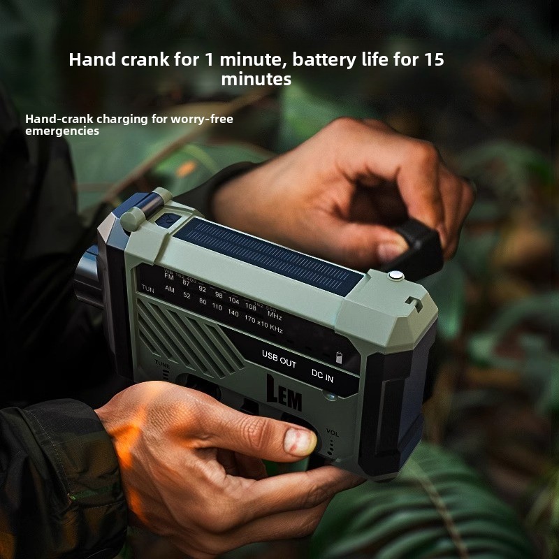 Survival Radio-Emergency Hand  – Solar Powered Charger recenzja i cena