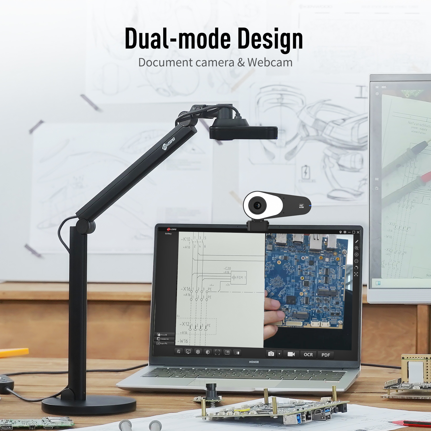 Foldable Portable Document Cam – Document Camera Visualizer recenzja i cena
