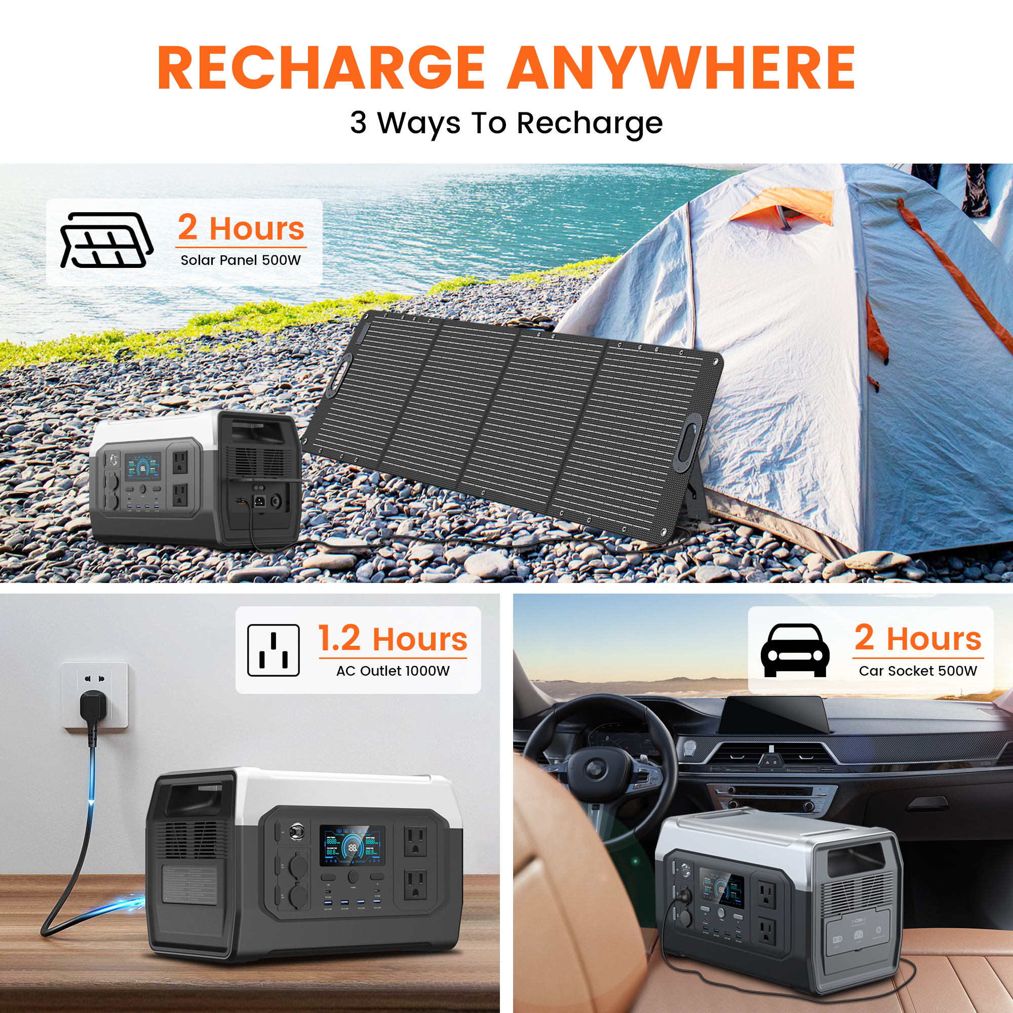 CTOLITY 1800W Portable Power S – Solar Powered Charger recenzja i cena