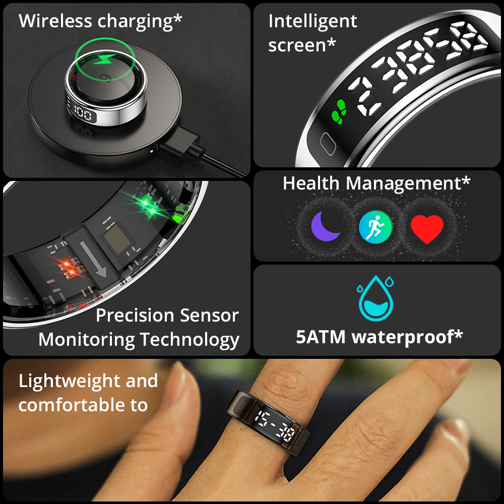 COLMI R12 Smart Ring with Disp – Smart Ring Health recenzja i cena