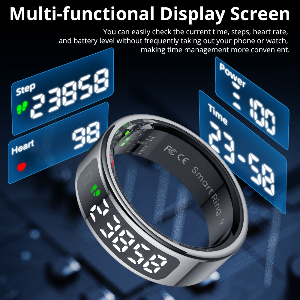 COLMI R12 Smart Ring with Disp – Smart Ring Health recenzja i cena