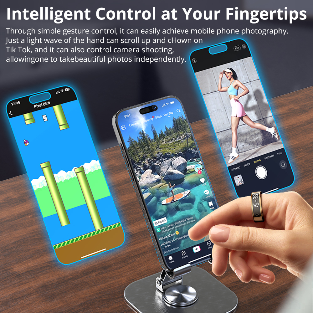 COLMI R12 Smart Ring with Disp – Smart Ring Health recenzja i cena