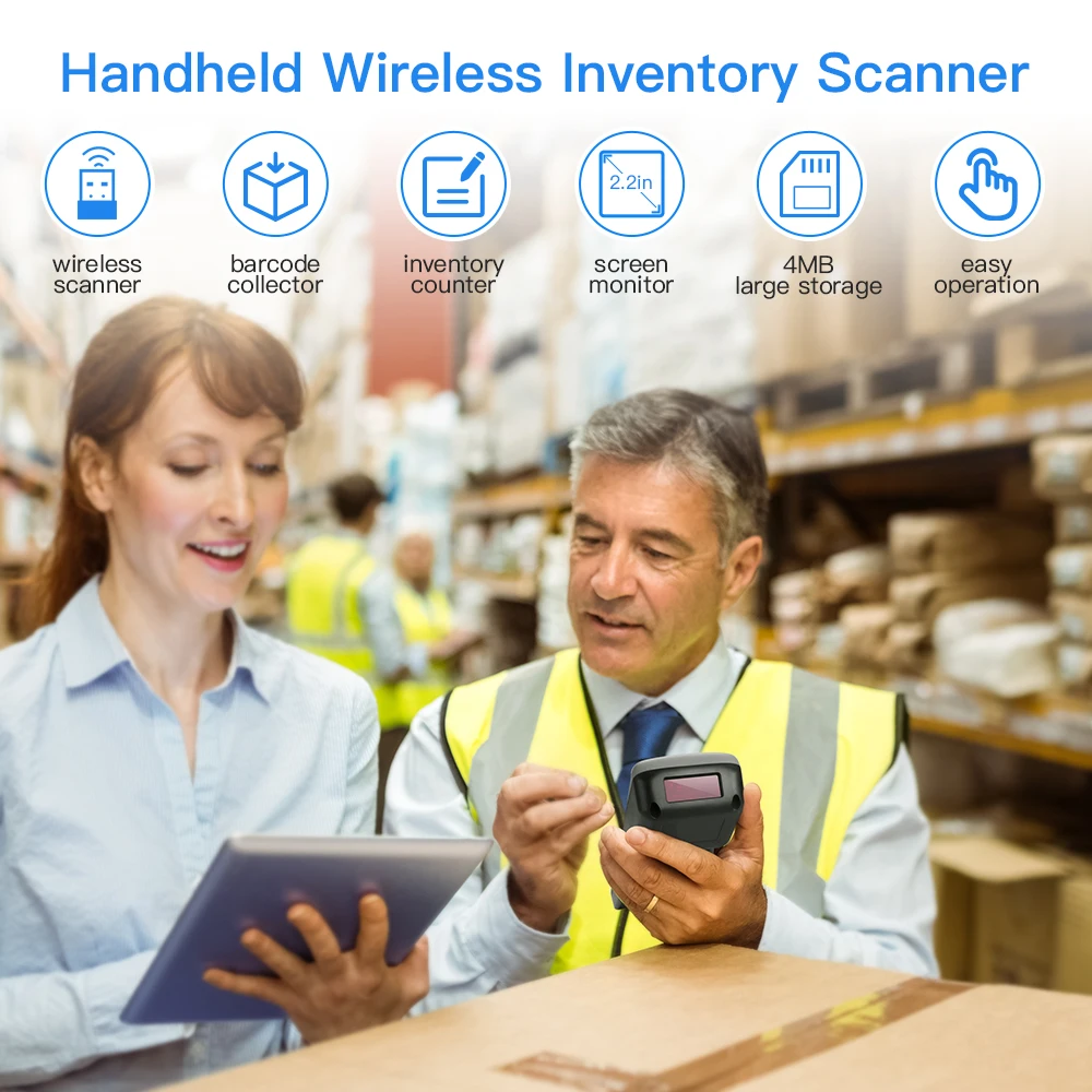 Eyoyo PDT6000 1D Barcode Scann – Barcode Scanner Wireless recenzja i cena