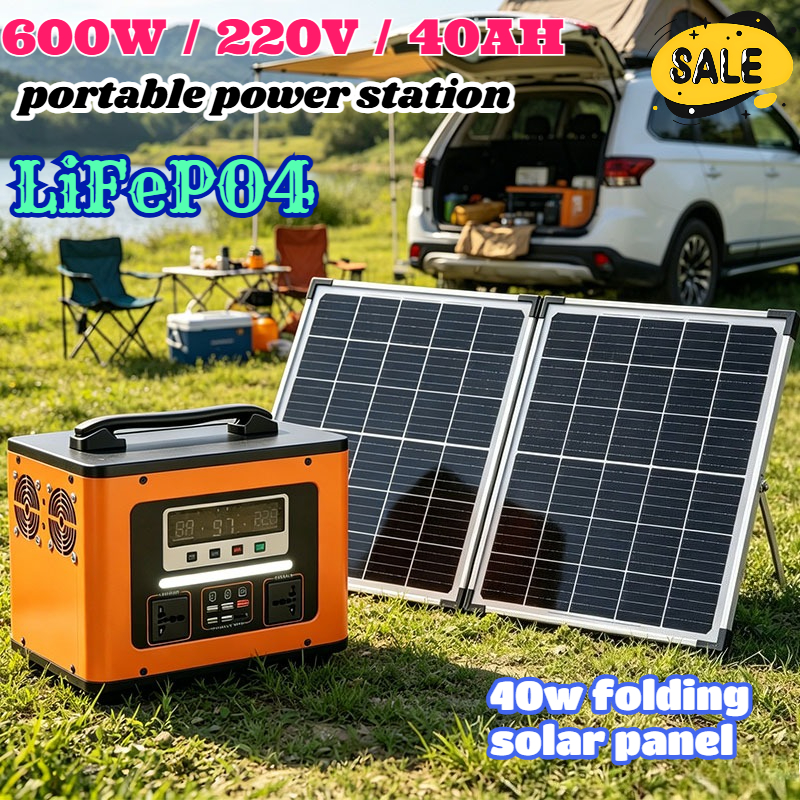 Original 220V 40AH Portable Po – Solar Powered Charger recenzja i cena