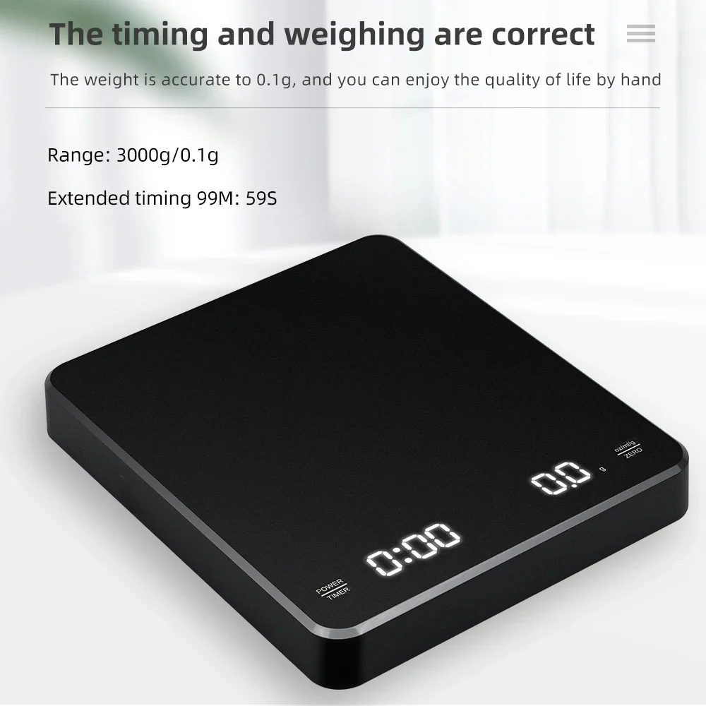 Electronic Timing Coffee Scale – Electronics Stuff recenzja i cena