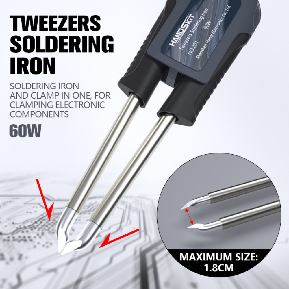 T12 Soldering Tweezer Handle – – Electronics Stuff recenzja i cena