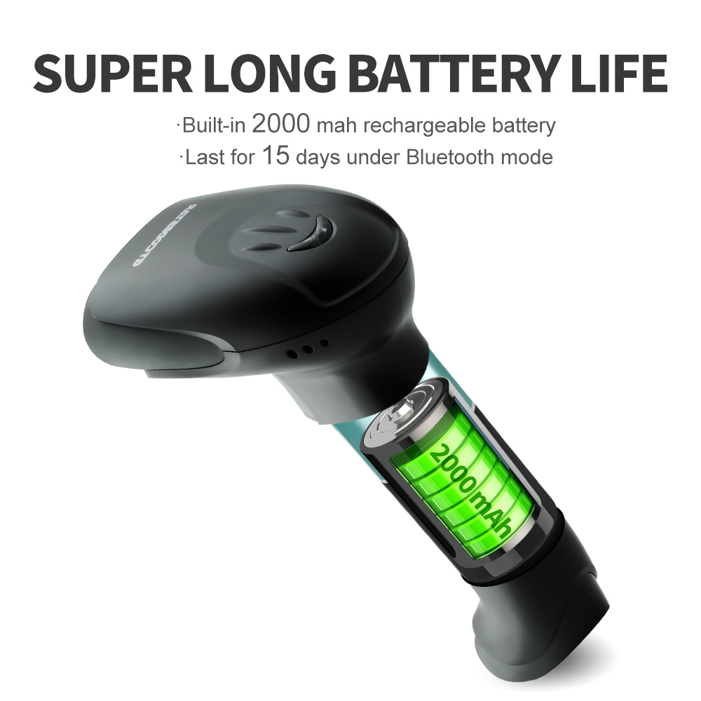 GTCODESTAR QR Wireless 1D 2D B – Barcode Scanner Wireless recenzja i cena
