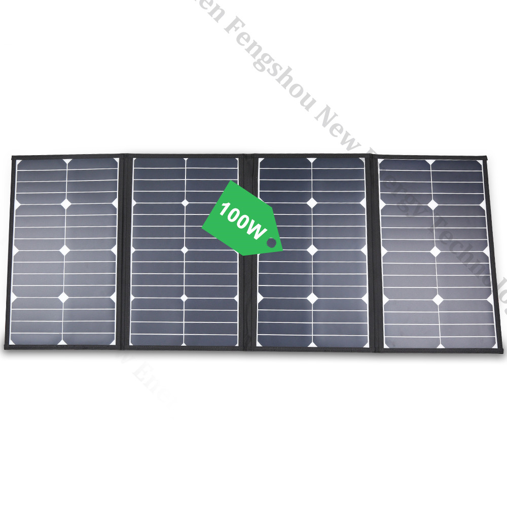 Portable 100 Watt Folding Sola – Solar Powered Charger recenzja i cena