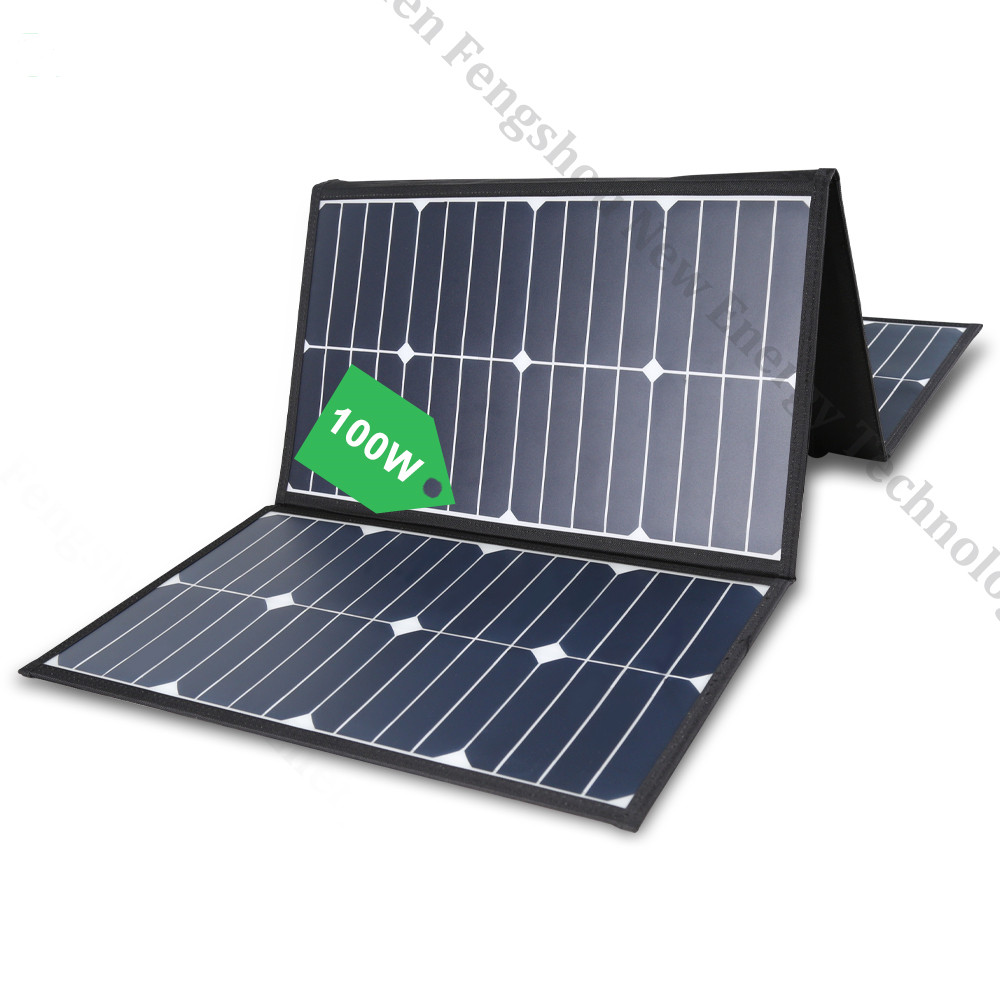 Portable 100 Watt Folding Sola – Solar Powered Charger recenzja i cena