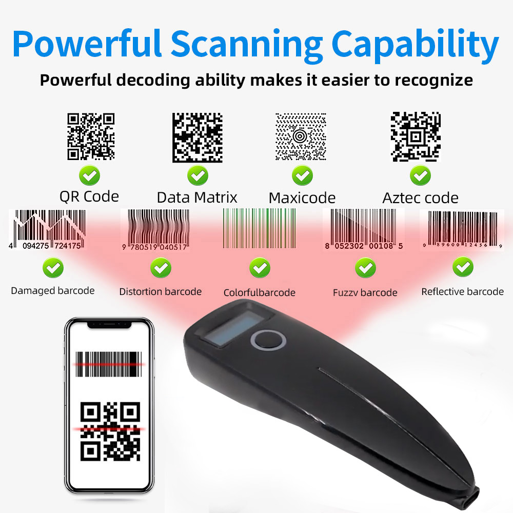 Barcode Scanner Wireless 1D 2D – Barcode Scanner Wireless recenzja i cena