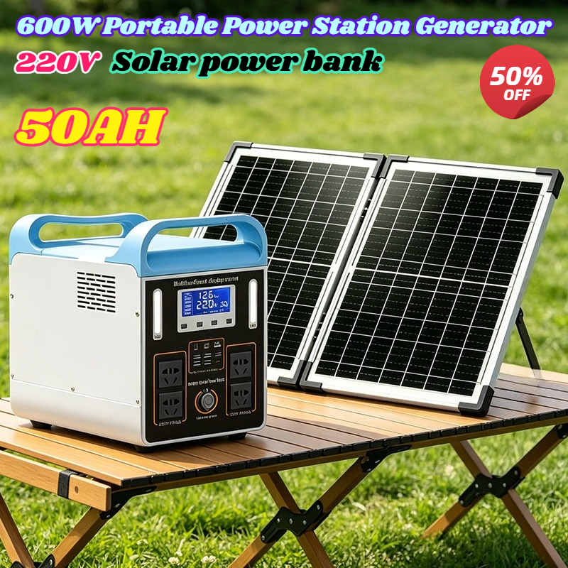 600W Portable Power Station Ge – Solar Powered Charger recenzja i cena