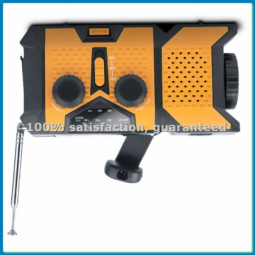Solar Hand Crank Radio with LE – Solar Powered Charger recenzja i cena