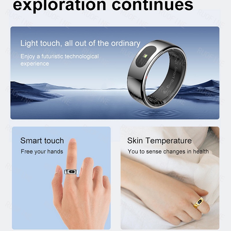 Ring R08 Qring Women's Men Mes – Smart Ring Health recenzja i cena