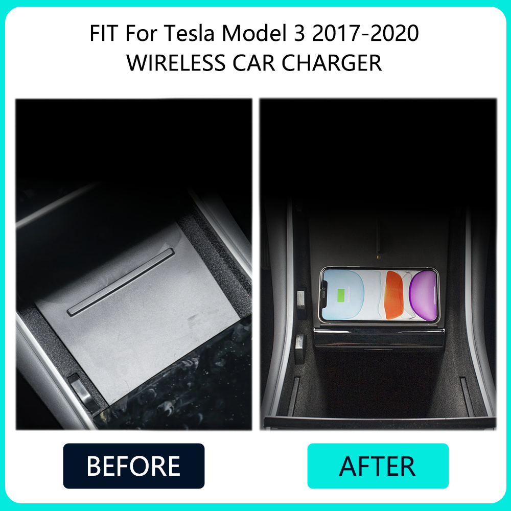 15W Wireless Charger For Tesla – Wireless Phone Charger Pad recenzja i cena