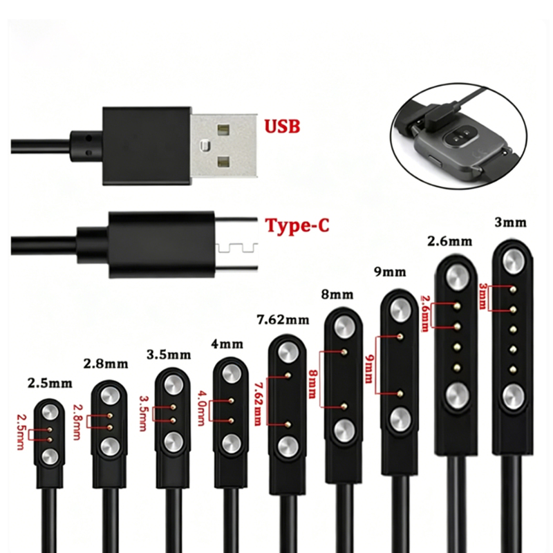 1PCS 2Pin 4Pin For Smartwatch  – Smart Watch Kids recenzja i cena