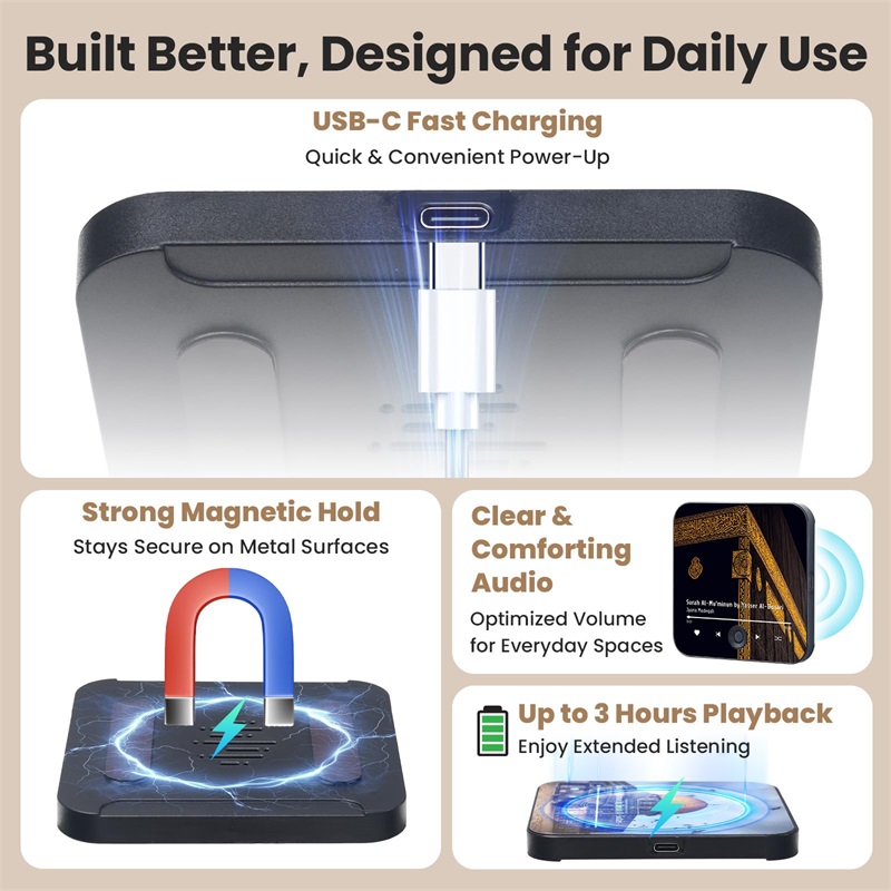 Quran Magnet Speaker for Fridg – Gadget Q recenzja i cena