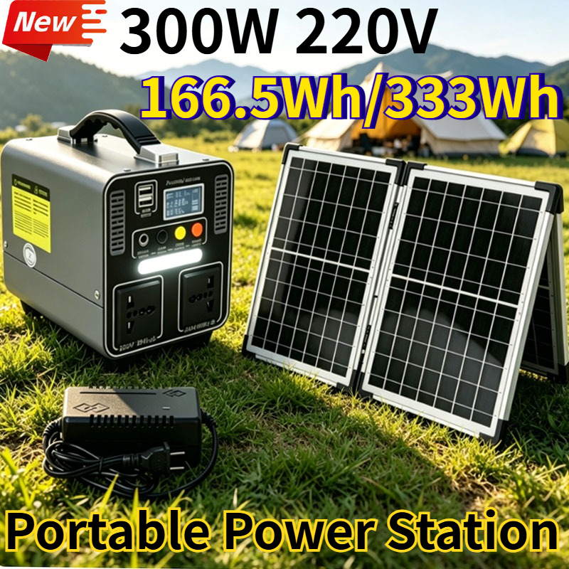 300W 166.5Wh/333Wh Portable Po – Solar Powered Charger recenzja i cena