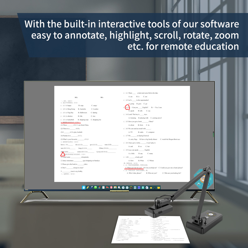 4K Digital Visual Presenter |  – Document Camera Visualizer recenzja i cena