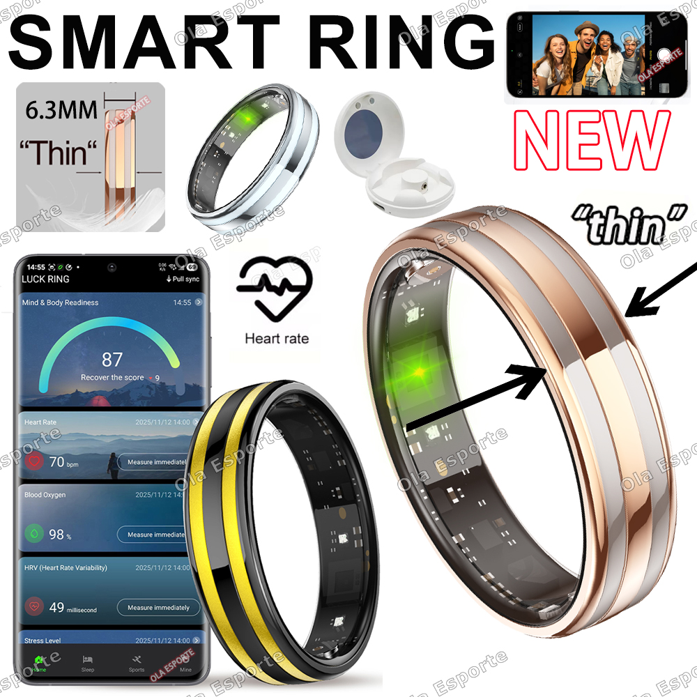 New 6.3mm Thin Smart Ring Heal – Smart Ring Health recenzja i cena