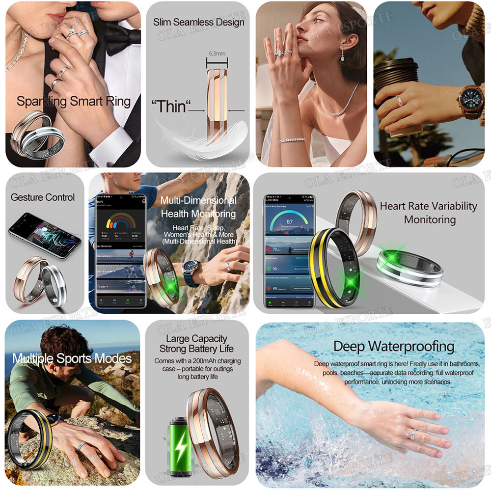 New 6.3mm Thin Smart Ring Heal – Smart Ring Health recenzja i cena