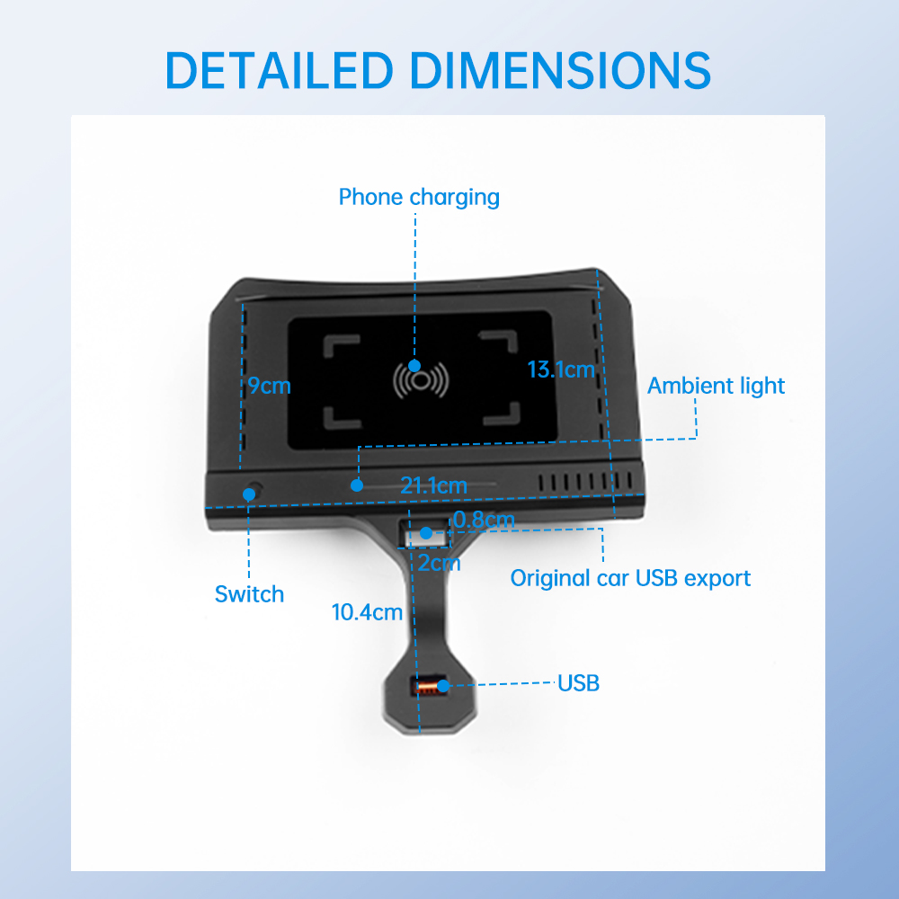 Wireless Charger For BMW X5 20 – Wireless Phone Charger Pad recenzja i cena
