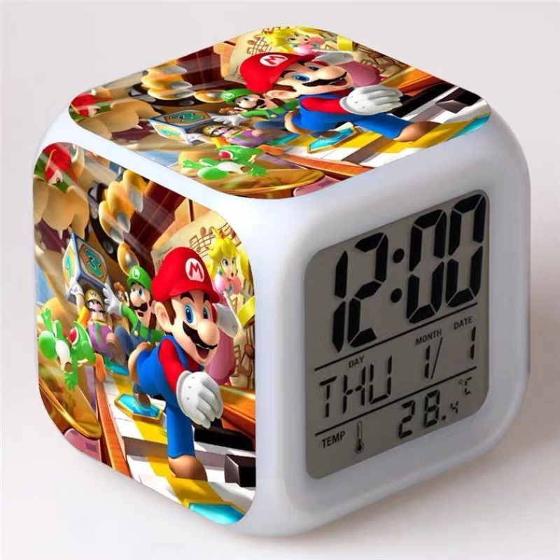 Super Mario Alarm Clock Cute C – Electronics Stuff recenzja i cena