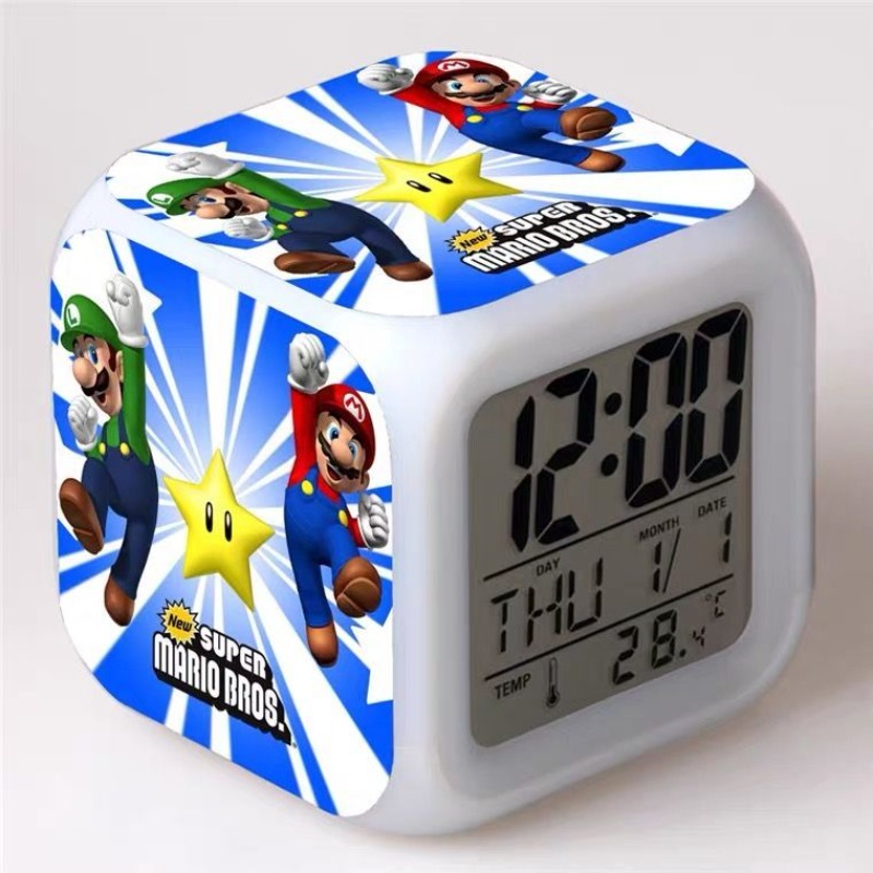 Super Mario Alarm Clock Cute C – Electronics Stuff recenzja i cena