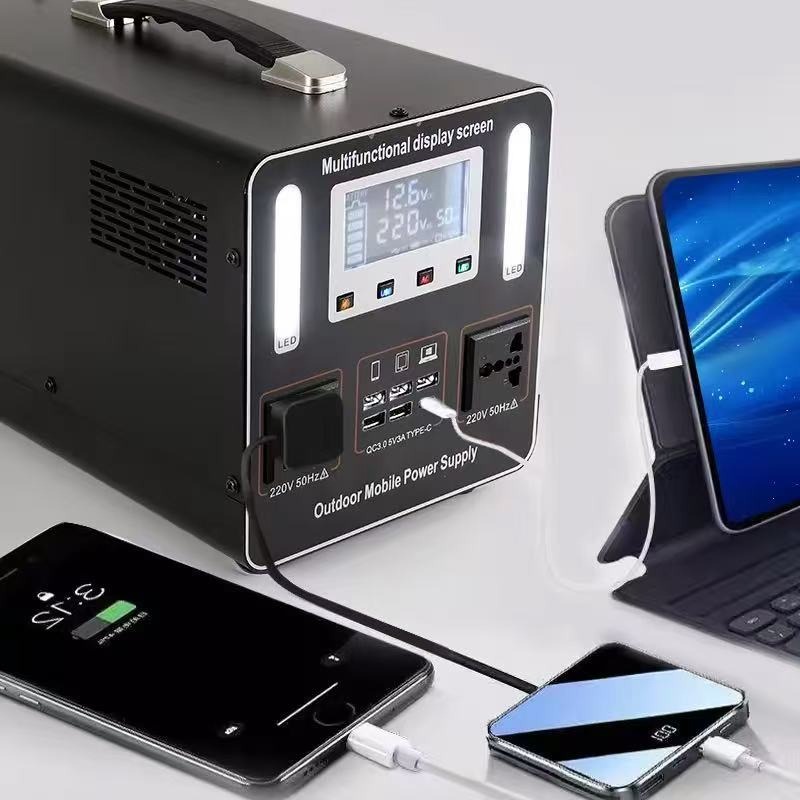 220V LiFePO4 Portable Power St – Solar Powered Charger recenzja i cena