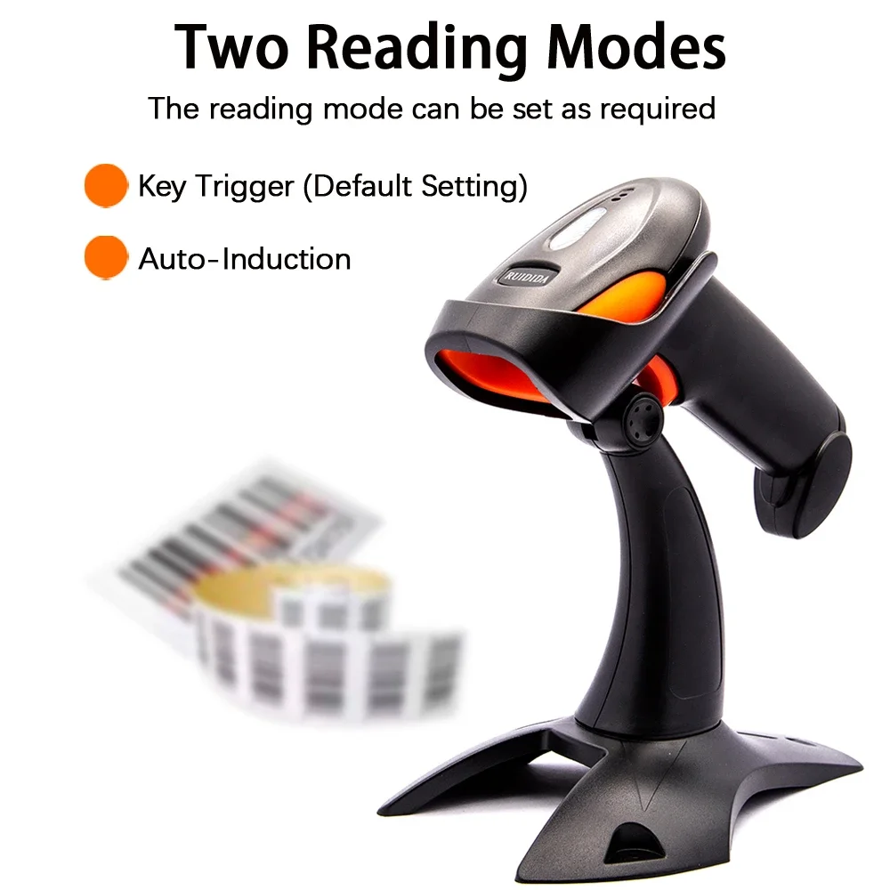 1D 2D Handhel Barcode Scanner  – Barcode Scanner Wireless recenzja i cena
