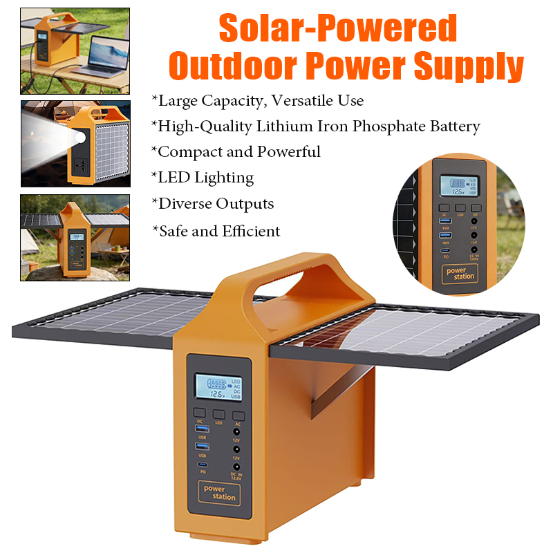 Portable Power Station 100W 15 – Solar Powered Charger recenzja i cena