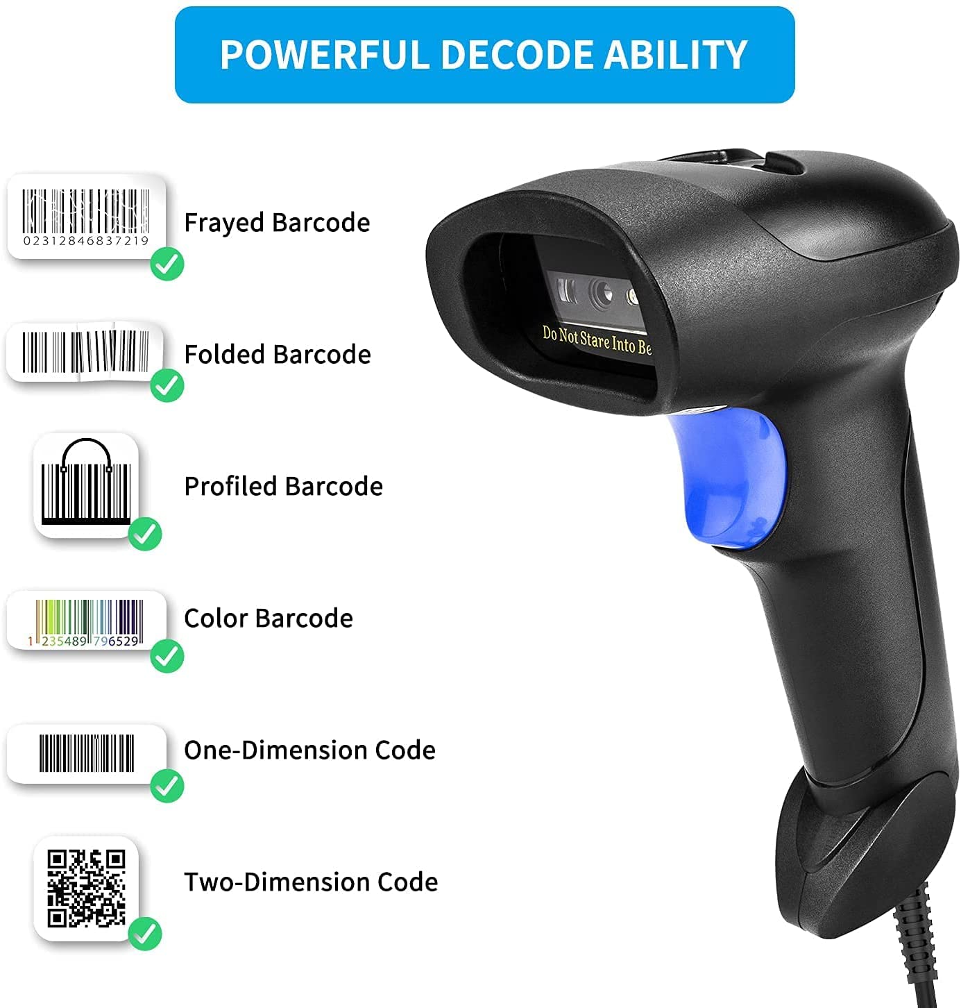 NETUM L5 Wired 2D Barcode Scan – Barcode Scanner Wireless recenzja i cena