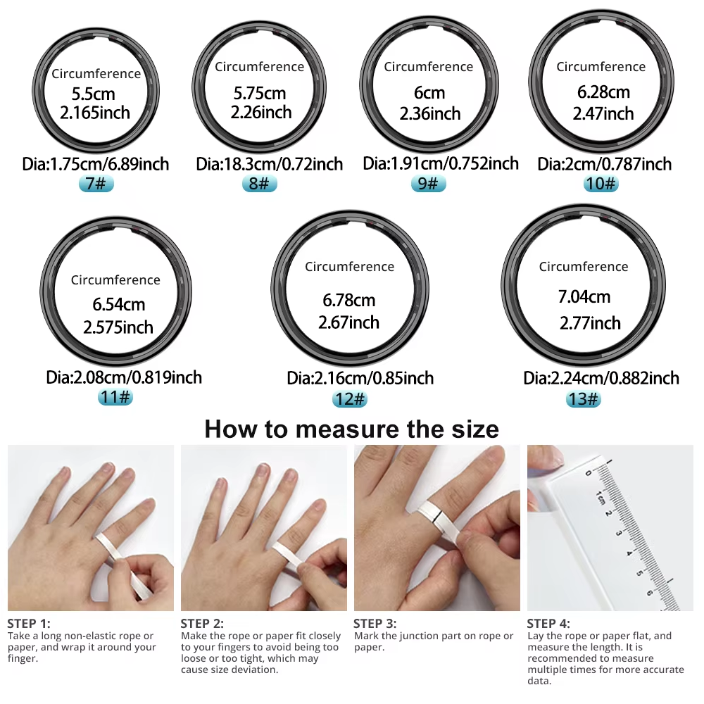 R09 Smart Ring Men Women with  – Smart Ring Health recenzja i cena