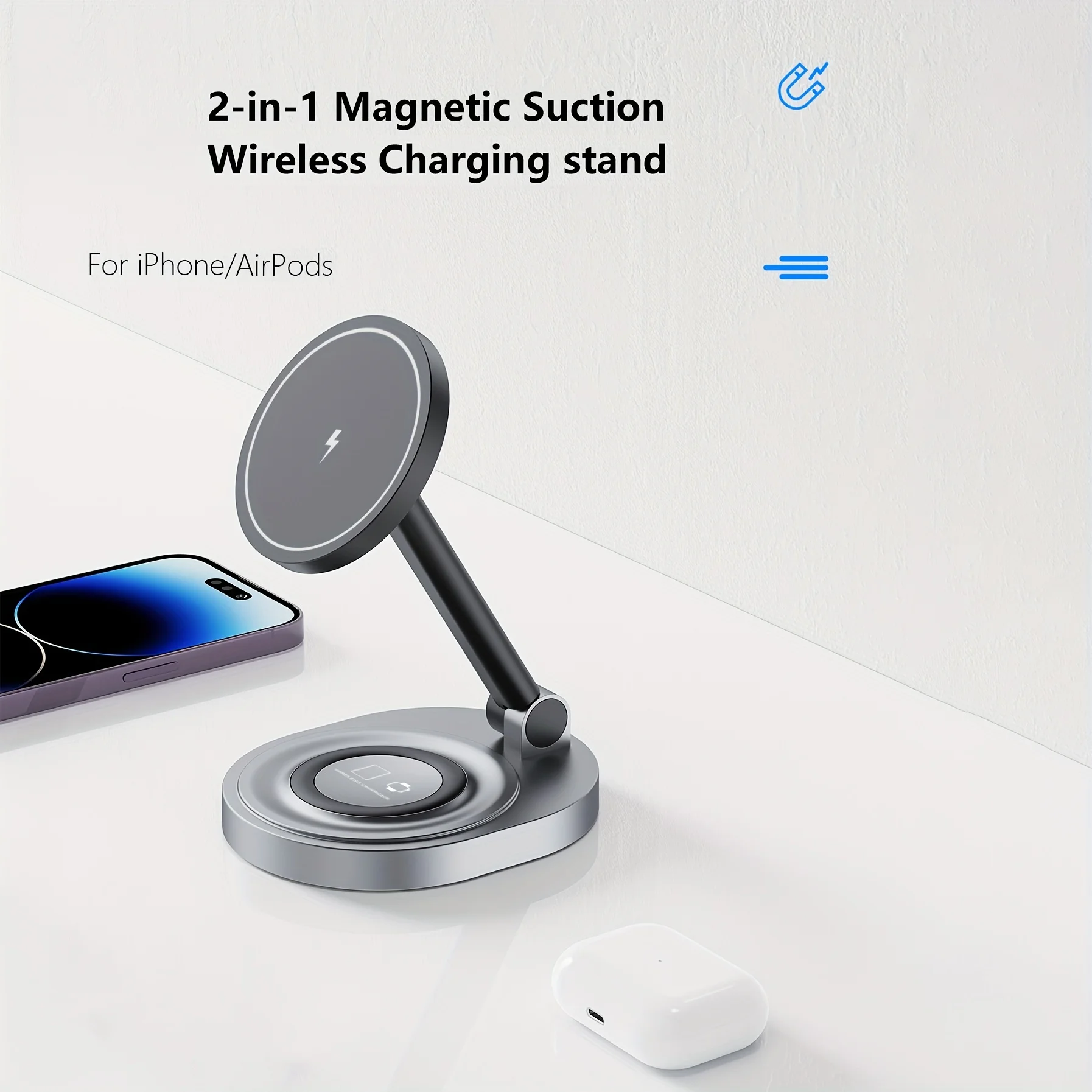 2 In 1 Magnetic Wireless Charg – Portable Wifi Hotspot recenzja i cena