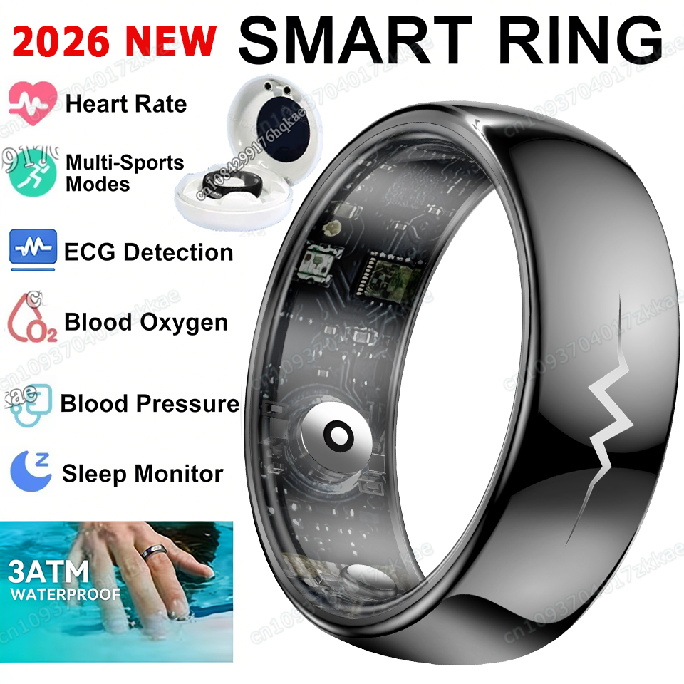 High-End ECG Blood Oxygen Heal – Smart Ring Health recenzja i cena