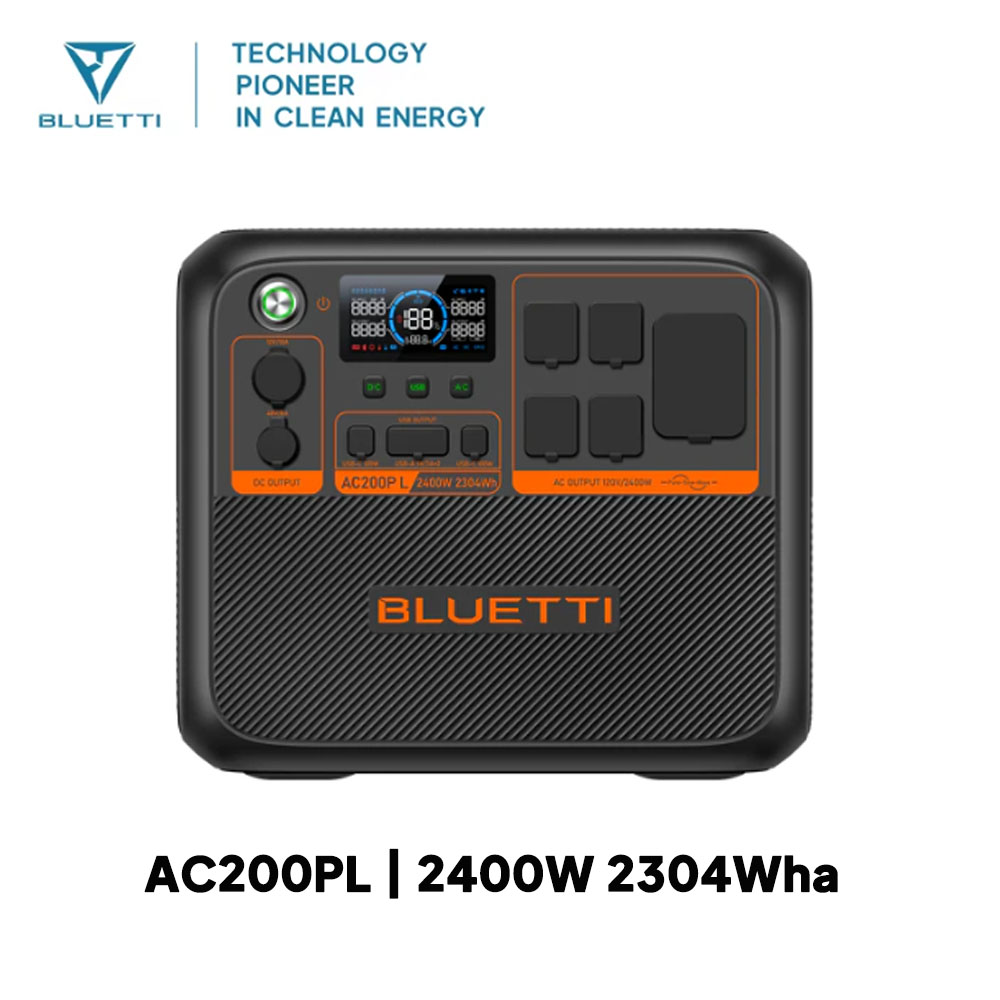 BLUETTI AC200PL Portable Power – Solar Powered Charger recenzja i cena